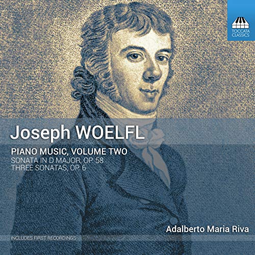 CD cover featuring a portrait of composer Joseph Woelfl.