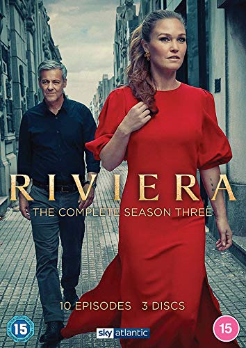 "DVD cover for 'Riviera Season 3' featuring a man and woman holding hands."
