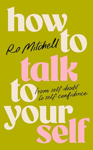 Book cover with colorful, stylized title: "How to Talk to Yourself.