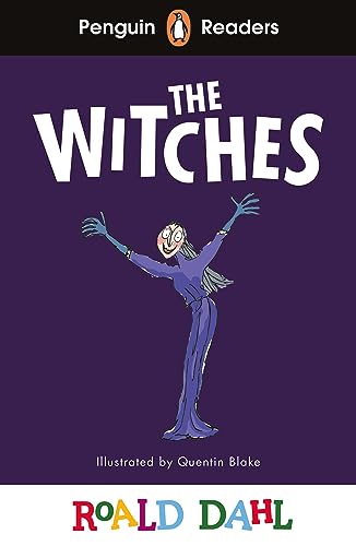Book cover for “The Witches” by Roald Dahl, featuring a witch illustration.
