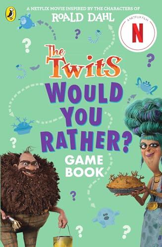 Book cover featuring cartoonish depictions of Mr. and Mrs. Twit.