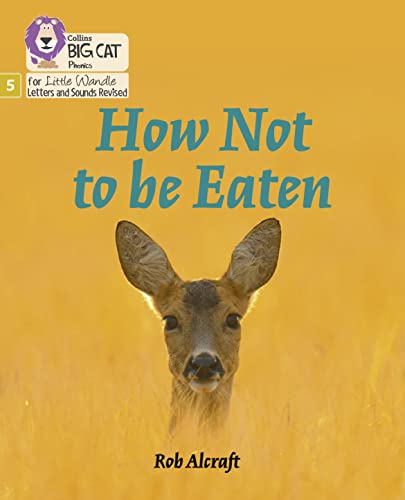 Book cover: "How Not to be Eaten" with a deer illustration.