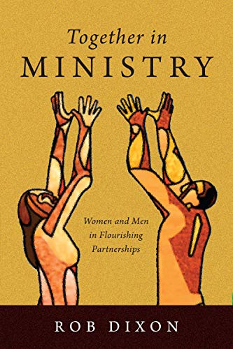 Book cover with illustration of two figures raising their hands.