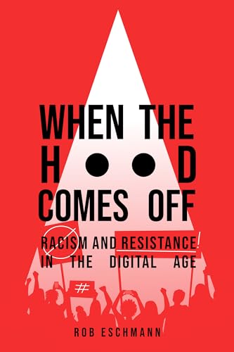 Book cover: white triangle with black text and figures at the base.