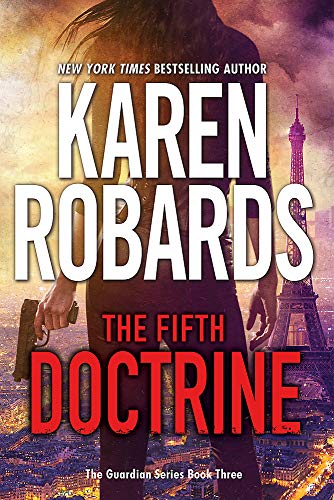 Book cover: woman with guns, Paris skyline, and bold title text.