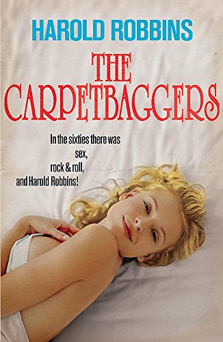 Book cover for "The Carpetbaggers" featuring a woman and bold red text.