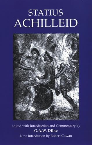 Book cover: "Statius: Achilleid" with ancient battle scene illustration.