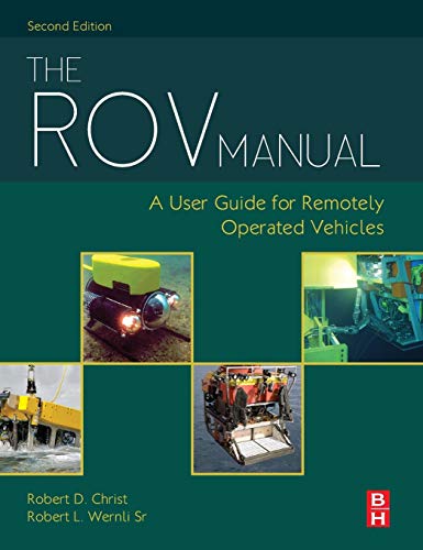 Book cover: "The ROV Manual" with images of underwater vehicles.