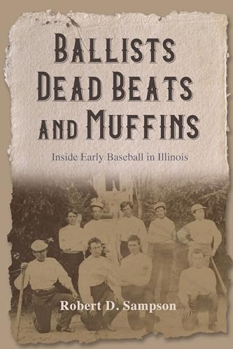 Book cover for "Ballists" with a vintage baseball team photograph.