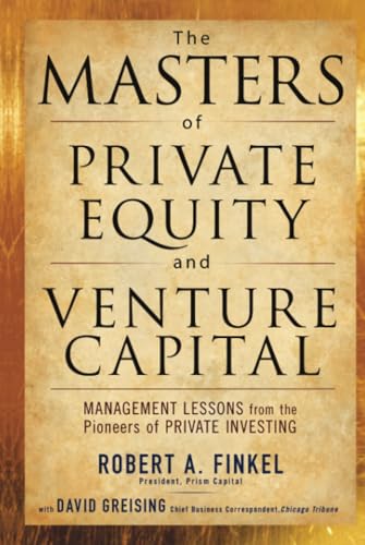 Book cover for "Masters of Private Equity and Venture Capital.