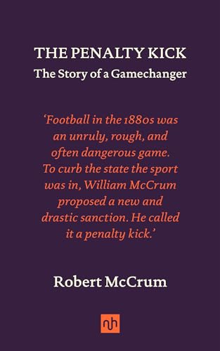Book cover with white and orange text on a dark purple background.