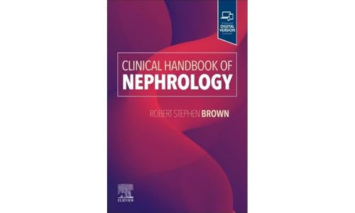Book cover: “Clinical Handbook of Nephrology” by Robert Stephen Brown.