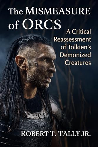 Book cover featuring a close-up of a person with orc-like features.