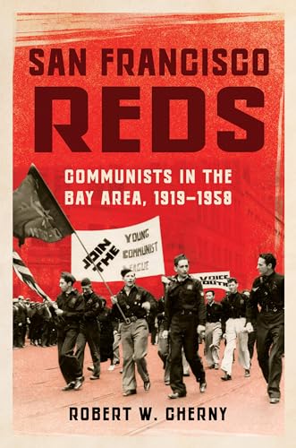 Book cover: “San Francisco Reds” with a historical protest photo.