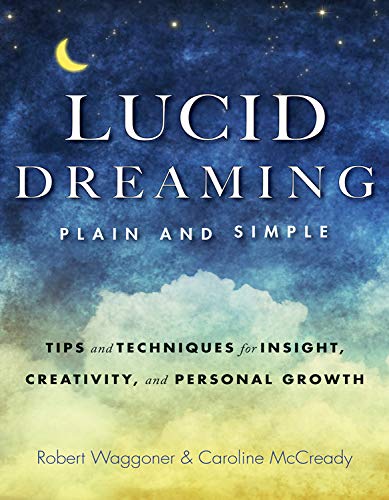 Book cover with title "Lucid Dreaming" against a night sky background.