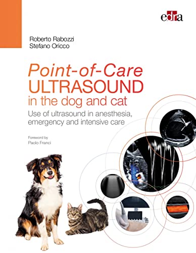Book cover featuring a dog, cat, and ultrasound images.