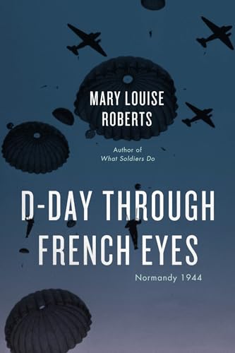 Book cover depicting paratroopers and planes over Normandy during D-Day.