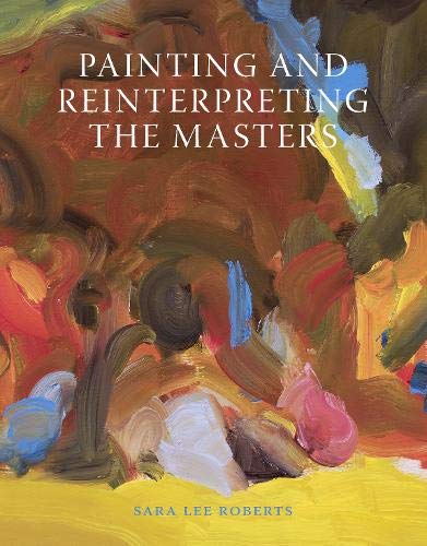 Book cover with abstract, thick brushstrokes in brown, red, yellow, and blue.
