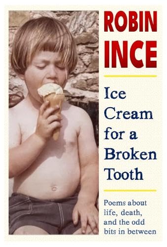 Book cover showing a child eating an ice cream cone with text by Robin Ince.