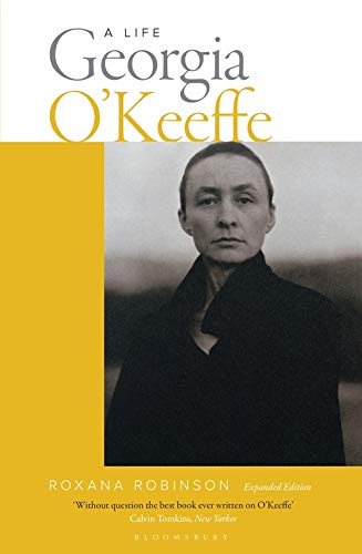 Book cover featuring a portrait of artist Georgia O'Keeffe.