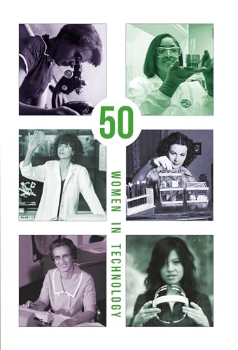 Book cover featuring portraits of women working in various tech fields.