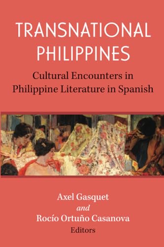 Book cover: “Transnational Philippines” with a painting of people in a market.