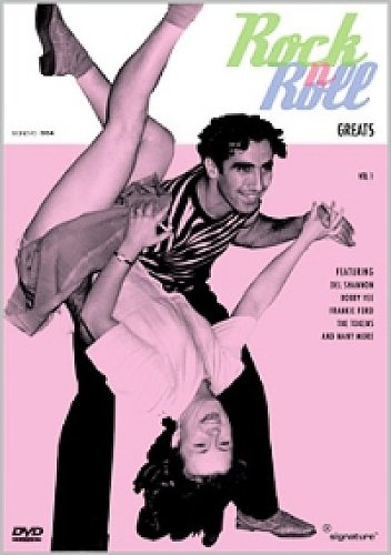 DVD cover for “Rock ‘n’ Roll Greats Vol.1” featuring a dancing couple.
