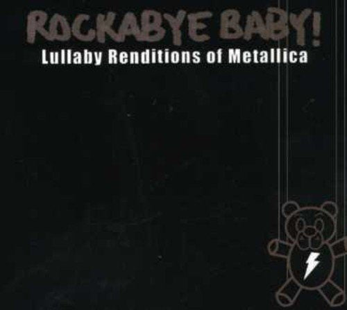 CD cover for “Rockabye Baby! Lullaby Renditions of Metallica” with a teddy bear.