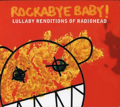 CD cover with a yellow bear face and red background.