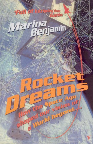 Book cover: “Rocket Dreams” with space station and Earth imagery.