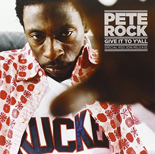Pete Rock album cover featuring a portrait of the artist in a floral shirt.