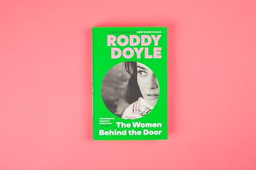 Green book cover with a portrait of a woman in a circle.