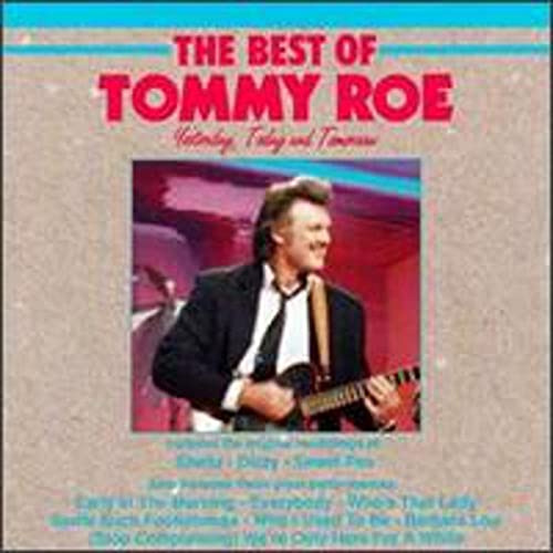 CD cover for Tommy Roe’s “The Best Of” featuring his portrait.