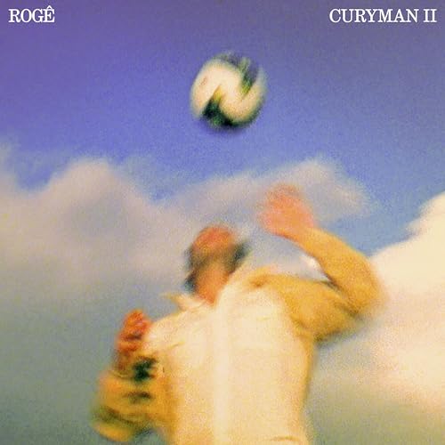 Album cover with a blurred image of a person and a soccer ball.