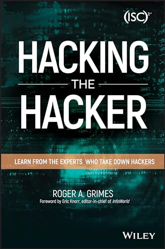 Book cover for "Hacking the Hacker" with white text on a dark background.