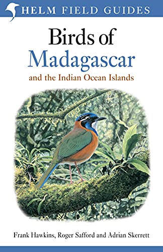 Book cover for Birds of Madagascar and the Indian Ocean Islands featuring a bird illustration.