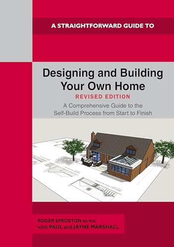 Book cover: "Designing and Building Your Own Home," with house illustration.