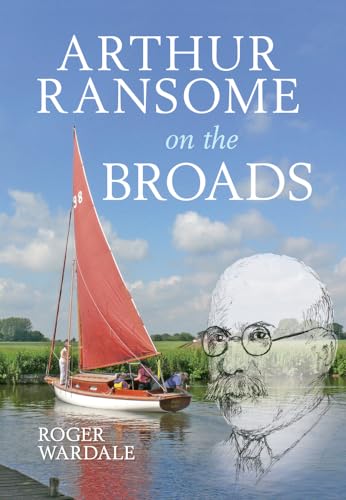 Book cover: sailing boat, author portrait, and blue sky background.