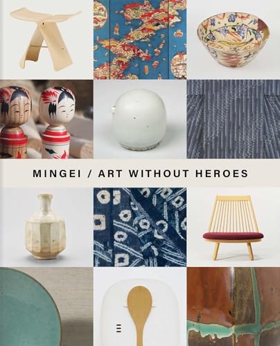 Book cover featuring a grid of traditional Japanese crafts and art.