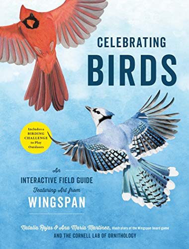 Book cover featuring illustrations of a cardinal and blue jay in flight.