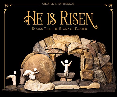 Book cover depicting a rock formation with a figure emerging from a tomb.