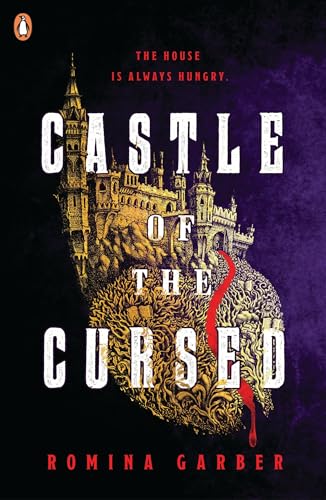 Book cover: a detailed illustration of a crumbling castle with red accents.