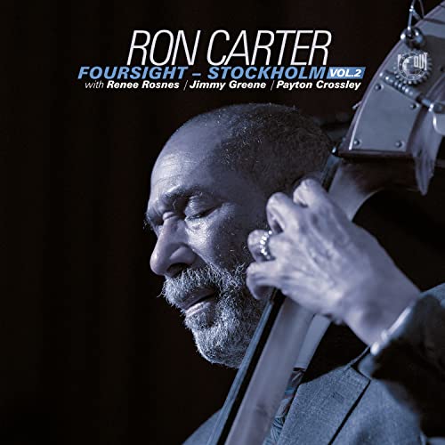 Ron Carter album cover featuring a portrait of the bassist with his instrument.