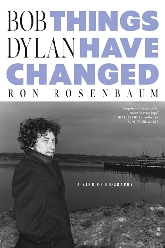 Book cover: Bob Dylan portrait with text "Things Have Changed.