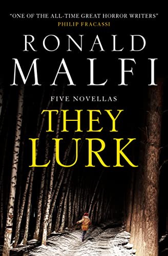 Book cover: dark forest scene with a lone figure walking away.