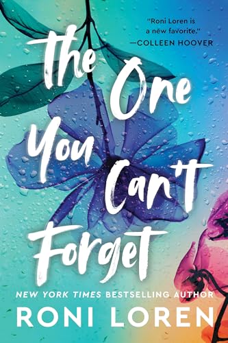 Book cover with floral imagery and large white text: "The One You Can't Forget.