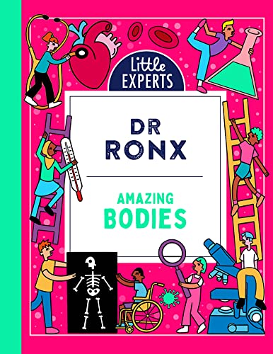 Colorful illustrated book cover depicting human anatomy and diverse medical figures.