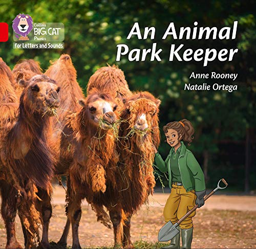 Book cover: camels eating with a park keeper holding a shovel.