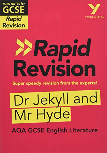 Red York Notes revision guide for AQA GCSE Dr Jekyll and Mr Hyde.