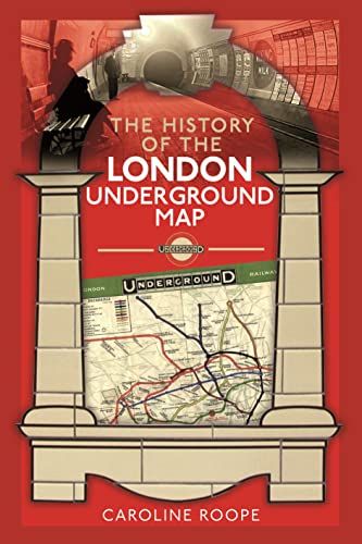 Book cover featuring a London Underground map, subway tunnel imagery, and architectural stone pillars.